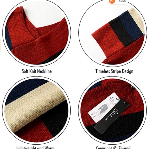 Stripes - Poncho - Picture 2 of 3